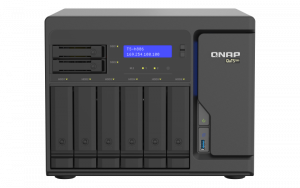 QNAP TS-H886-D1602-8G 8 Bay NAS (NO Disk), Xeon D-1622, 8GB