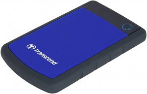 Transcend Ts4tsj25h3b 4tb 2.5in Portable Hdd Storejet H3 Blue