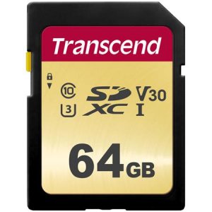 Transcend 64GB SD CARD UHS-I U3 MLC CHIP 95MB/S