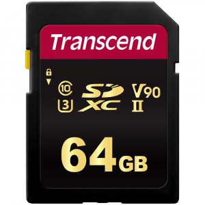 Transcend Ts64gsdc700s 64gb Sd Card Uhs-ii U3 Mlc Chip 285mb/s