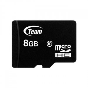 Team SDHC 8GB Class 10 MicroSD Card - TUSDH8GCL1003