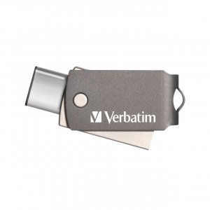 Verbatim Store'n'go 16gb Usb-c 3.1 Smartphone & Tablet Dual Drive- 110mb/sec Read; 10mb/sec Write