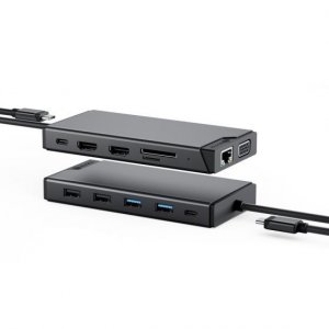 Alogic Usb 4 Spark 6-in-1 Hub - Up To 8k Hdmi 2.1 Output| 2x Usb-a + 1x Usb-c 10gbps Ports| 1gbps Ethernet| 100w Usb Pd Power Input