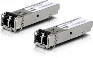 Ubiquiti Ufiber Sfp Multi-mode Fiber Module, 1gbps, 300m Distance,  2-pack