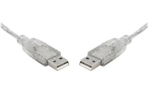 8ware Usb 2.0 Certified Cable A-a 5m Transparent Metal Sheath Ul Approved