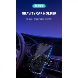 Kivee Uc08 Car Gravity Holder Black