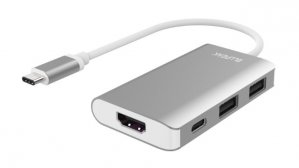 Blupeak USB-C Multi-Port Adapter HDMI4K/2xUSB3.0/PD UCMP02