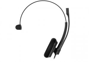 Yealink Uh34l-m-uc Wideband Noise Cancelling Headset, Usb, Foam Ear Piece, Mono