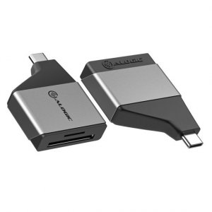 Alogic Ultra Mini Usb-c (male) To Sd And Micro Sd Card Reader (female) Adapter