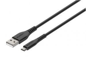 Blupeak Umbk12 1.2m Micro Usb Charge & Sync Cable - Black (lifetime Warranty)