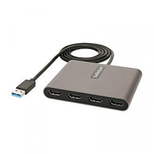 StarTech USB 3.0 to 4 HDMI Adapter - Quad Monitor USB32HD4