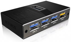 Icy IB-AC611 Box IB-AC611 4 Port USB 3.0 Hub with USB Charge Port