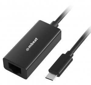 Mbeat  Usb-c Gigabit Ethernet Adapter - Black