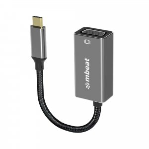 Mbeat Elite Usb-c To Vga Adapter - Coverts Usb-c To Vga Female Port,  Supports Up To1920Ã—1080@60hz - Space Grey