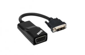 Sunix Dvi-d To Vga Adapter; Compliant With Vesa Vsis Version 1, Rev.2; Output Resolutions Up To 1920x1200; Hdtv Resolutions Up To 1080p