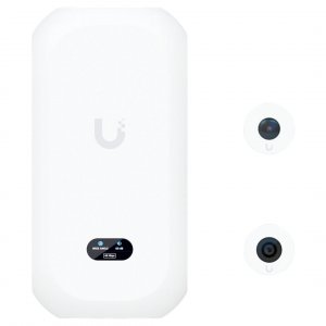 Ubiquiti Camera Ai Theta, 8mp Wide Angle Lens (97.5Ëš H), 12mp Fisheye 360Ëš Lens, Colour Lcm Display For Device Status Monitoring