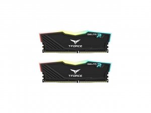 TEAM GROUP T-Force Delta RGB DDR4 64GB (2x32GB) 3600MHz (PC4-28800) CL16 Desktop Gaming Memory