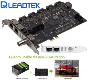 Leadtek NVIDIA Quadro Sync II PCIE Card (Pascal)