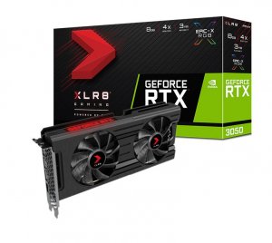 PNY GeForce RTX 3050 8GB XLR8 Gaming REVEL EPIC-X RGB Dual Fan Edition Video Card