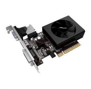 Pny Geforce Gt 730 2gb Single Fan Low Profile 384 Cuda 902mhz 0.8gbps 1xhdmi 1xdvi 1xvga 3xdisplays Video Card