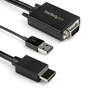 Startech Vga2hdmm3m Adapter - Vga To Hdmi - 3 M (10 Ft.)