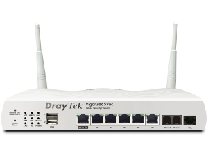 Draytek Vigor2865Vac VDSL2/ADSL2+ Multi-WAN VPN Firewall AC Wireless Router with VoIP DV2865Vac