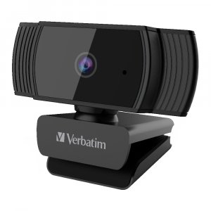 Verbatim Webcam Hd 1080p Auto Focus - Black