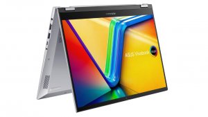 Asus Vivobook S 14 Flip 2.8k  Oled 16:10 , 14' 2 In1 Laptop, Ryzen 7 7730u, 16gb Ram, 1tb Ssd, Win 11 Home, Metallic Lid, Asus Pen Touch