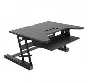 Vision Mounts Vm-desk-ld02 Black Height Adjustable Sit & Stand Desk