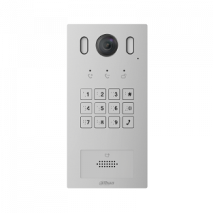 Dahua Dhi-vto3221e-p Ip Villa O/door Station,silver,2mp,call/card/password Unlock,poe,flush/surface,3yr