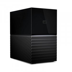 WD My Book Duo 20TB 2x10TB Dual-Drive RAID Desktop External Hard Drive WDBFBE0200JBK