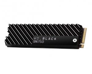 WD Black SN750 1TB NVMe M.2 (2280) PCIe 3x4 3D NAND SSD - with Heatsink 