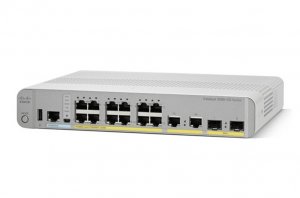 Cisco WS-C3560CX-12PC-S Catalyst Switch - 12 Ports - Managed - Rack-Mountable, Gray