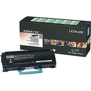 Lexmark X264a11g Black Prebate Toner Yield 3500 Pages For X264 X363 X364