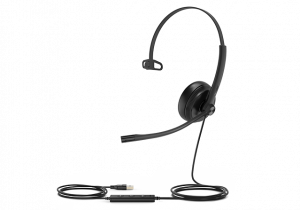 Yealink Uh34-lite-mono-uc Wired (uh34) Uc Mono Headset,noise Cancelling Mic,foam Cushion,usb-a