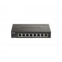 D-Link DGS-1100-08PV2 8-Port Gigabit PoE Smart Managed Switch 64W POE Budget