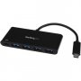 Startech.com Hb30c4afpd 4 Port Usb C Hub W/ Pd - C To A Usb 3.0