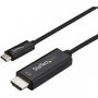 Startech.com Cdp2hd2mbnl 2m Cable Usb C To Hdmi 4k60hz - Black