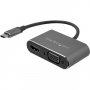 Startech.com Cdp2hdvga Usb C To Vga And Hdmi Adapter - Aluminum