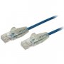 Startech.com N6pat50cmbls Cable - Blue Slim Cat6 Patch Cord 0.5m