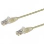 Startech.com N6pat150cmgrs Cable - Grey Slim Cat6 Patch Cord 1.5m