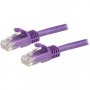 Startech.com N6patc150cmpl Cable Purple Cat6 Patch Cord 1.5 M