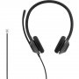 Cisco Hs-w-322-c-rj9 Headset 322 Wired Dual On-ear Carbon Rj9