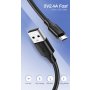 Ugreen 60136 Micro Usb2.0 Male To Usb Male Cable Nickel-plated 1m Black 