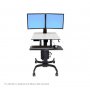 Ergotron WorkFit-C Dual Sit-Stand Workstation (24-214-085)