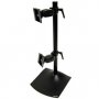 Ergotron DS100 Dual LCD Display Vertical Desk Stand - Supports up to 24" Display 33-091-200