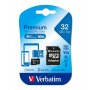 Verbatim 32GB Premium microSDHC Memory Card with Adapter, UHS-I V10 U1 Class 10