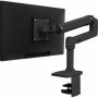 Ergotron 45-241-224 LX Desk Mount LCD Monitor Arm with 2-Piece Clamp and Grommet Mount Matte Black