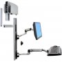 Ergotron 45-247-026 Lx Ii Wall Mount System Combo