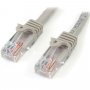 StarTech 1m Cat5e Snagless RJ45 UTP Patch Cable (M/M) - Grey